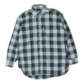Valentino Mens Blue Check Button Down Collar Shirt Vintage High End Designer Graphic Tee – Bold Style · High-Quality Print