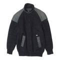 Ouragan Mens Navy Quilted Reversible Knit Jacket Vintage High End Sailing VTG Graphic Tee – Warm & Stylish · Top Pick For Any Outfit