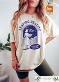 Leaving Reality Entering Fiction Shirt Womens Reading Tshirt Book Lover Gift Teacher Reading Tee Gift For Bookworm Trendy Reading Gift Graphic Tee – Easygoing Wear · Must-Have Style