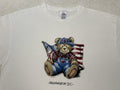 Vintage 2000s Y2K Washington DC USA Flag Teddy Bear Art T Shirt XL Barely Worn Graphic Tee – Soft Feel · Trending Graphic Apparel