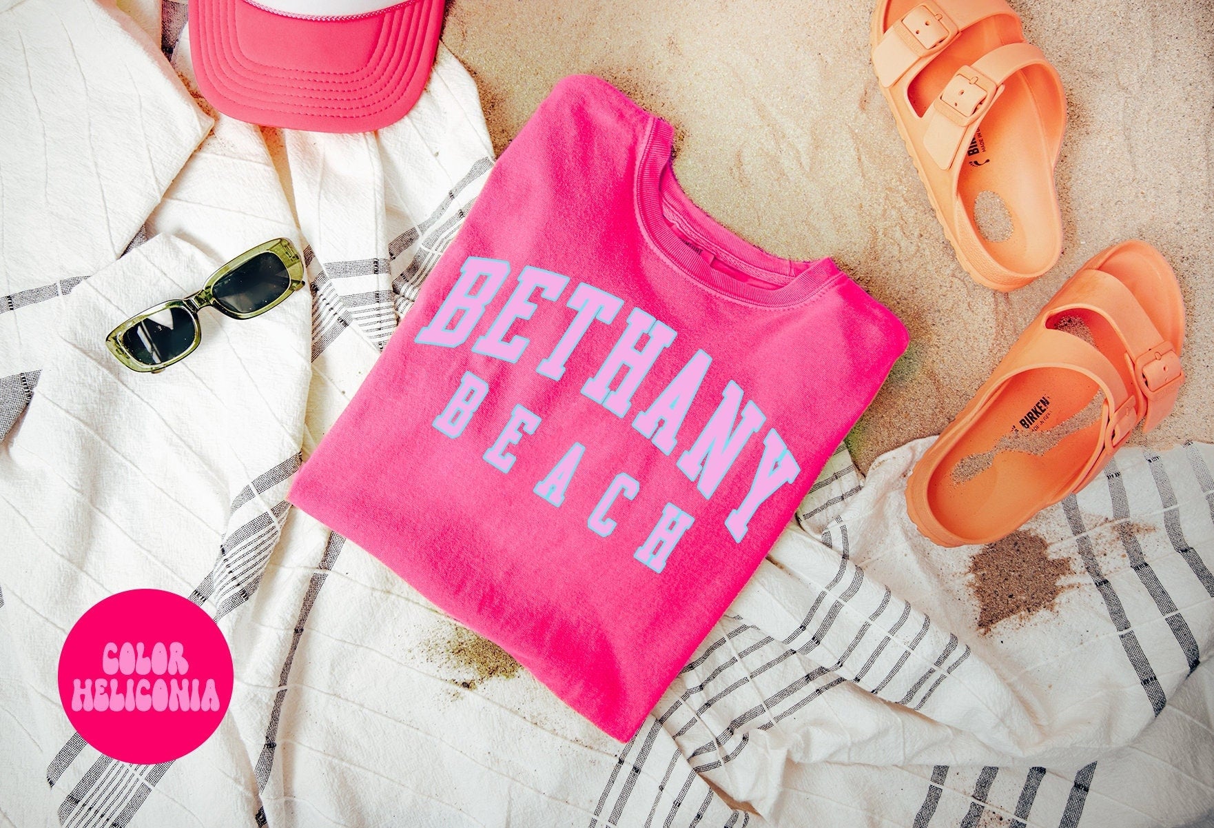 Bethany Beach Delaware Trip Vacation Shirt Girls Trip Gifts for Her Comfort Colors Tshirt Crewneck Tee Women Graphic Tee – Aesthetic Look · Great Gift For Fans