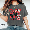 Good News John 316 Punk Urban Streetwear Vintage Christian Gift Bible Verse Faith Men39s T Shirt Women39s Tee Graphic Tee – Soft Feel · Top Pick For Any Outfit