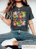 Retro Comfort Mental Health Shirt Growth Not Perfection Tee Positive Affirmation T Shirt Mental Health Matters Gift Inspirational Shirt Graphic Tee – Fan Favorite · Top Pick For Any Outfit
