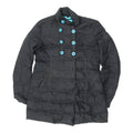 Kejo Womens Navy Mid Length Puffer Coat Vintage High End Designer Jacket VTG Graphic Tee – Bold Style · Must-Have Style