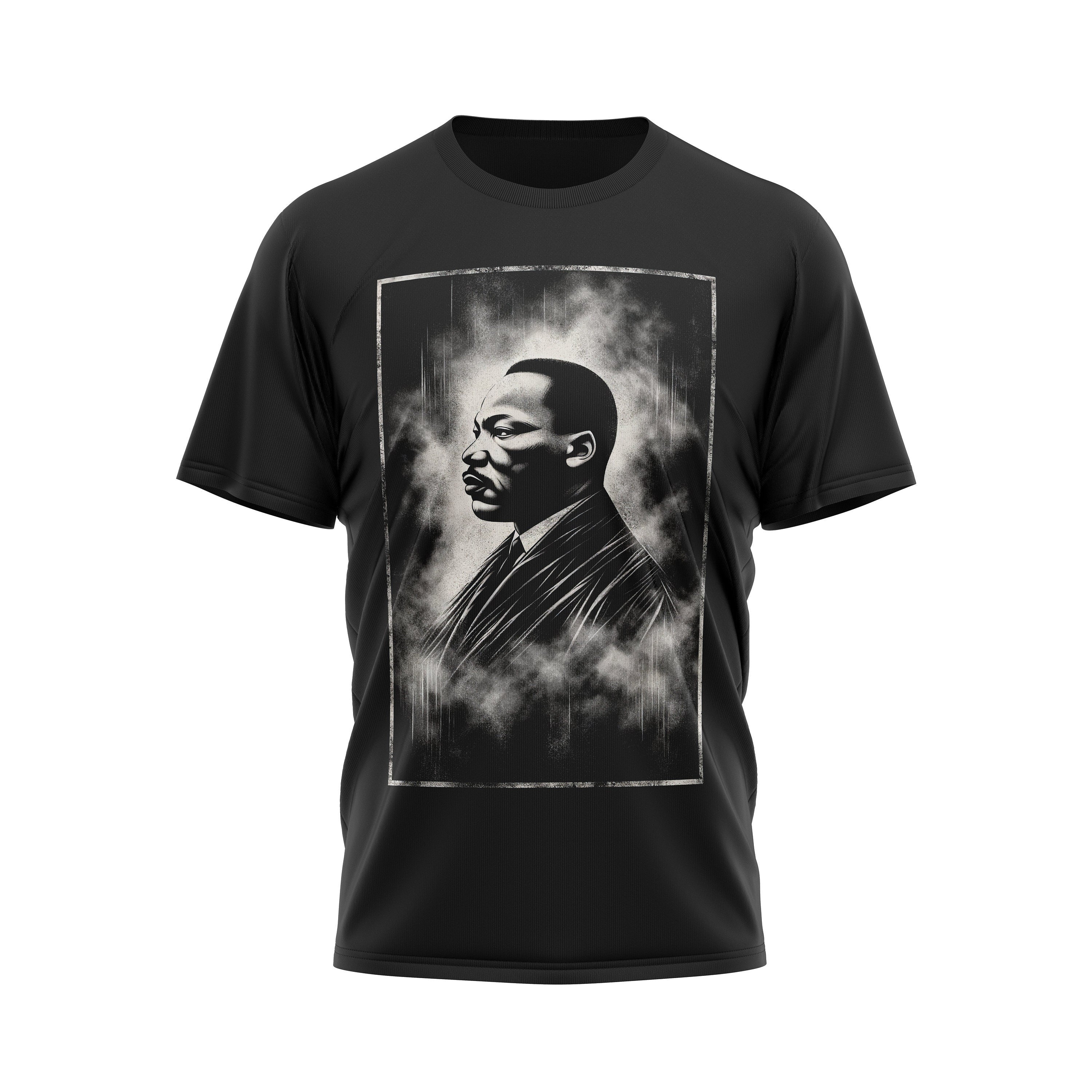 Legends of America Vintage Black T Shirt of Martin Luther King Graphic Tee – Warm & Stylish · Great Gift For Fans