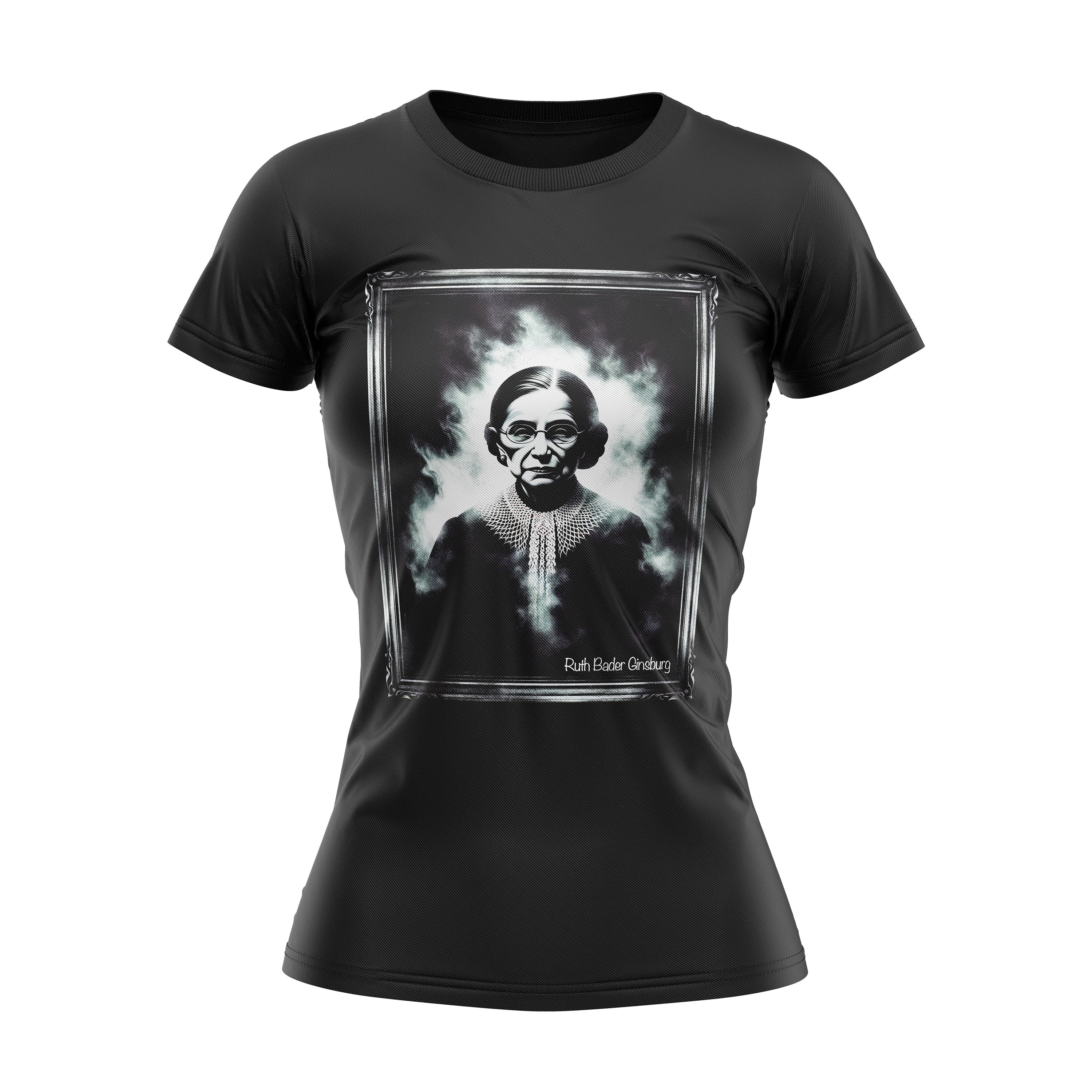 Legends of America Vintage Black Womes T Shirt of RGB Ruth Bader Ginsburg Graphic Tee – Easygoing Wear · Great Gift For Fans