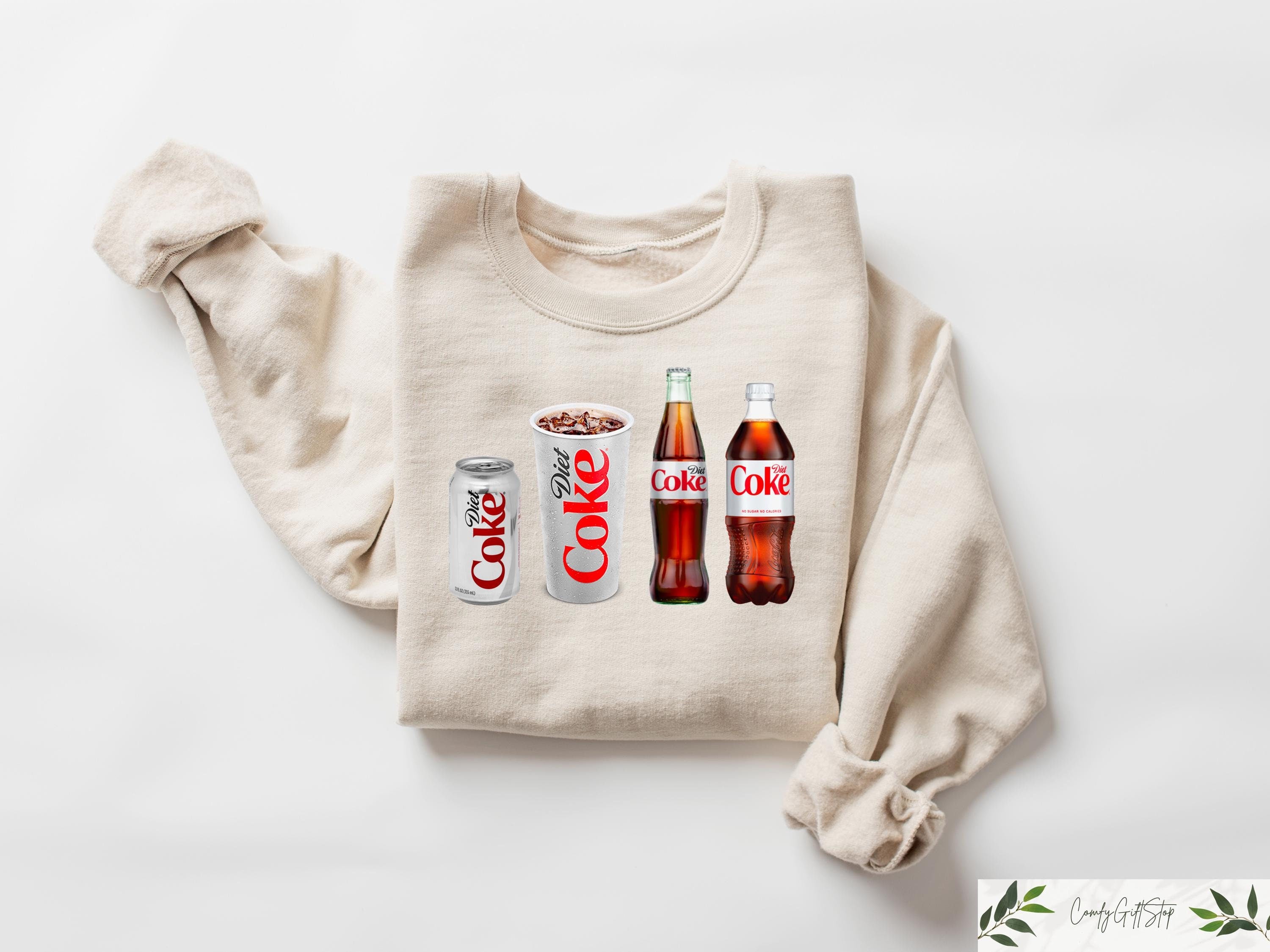 Diet Coke Sweatshirt Diet Coke Lover Tshirt Funny Soda Shirt Coke Lover Sweater Coke Lover Gift Diet Coke Long Sleeve Sweatshirt – Fan Favorite · Top Pick For Any Outfit
