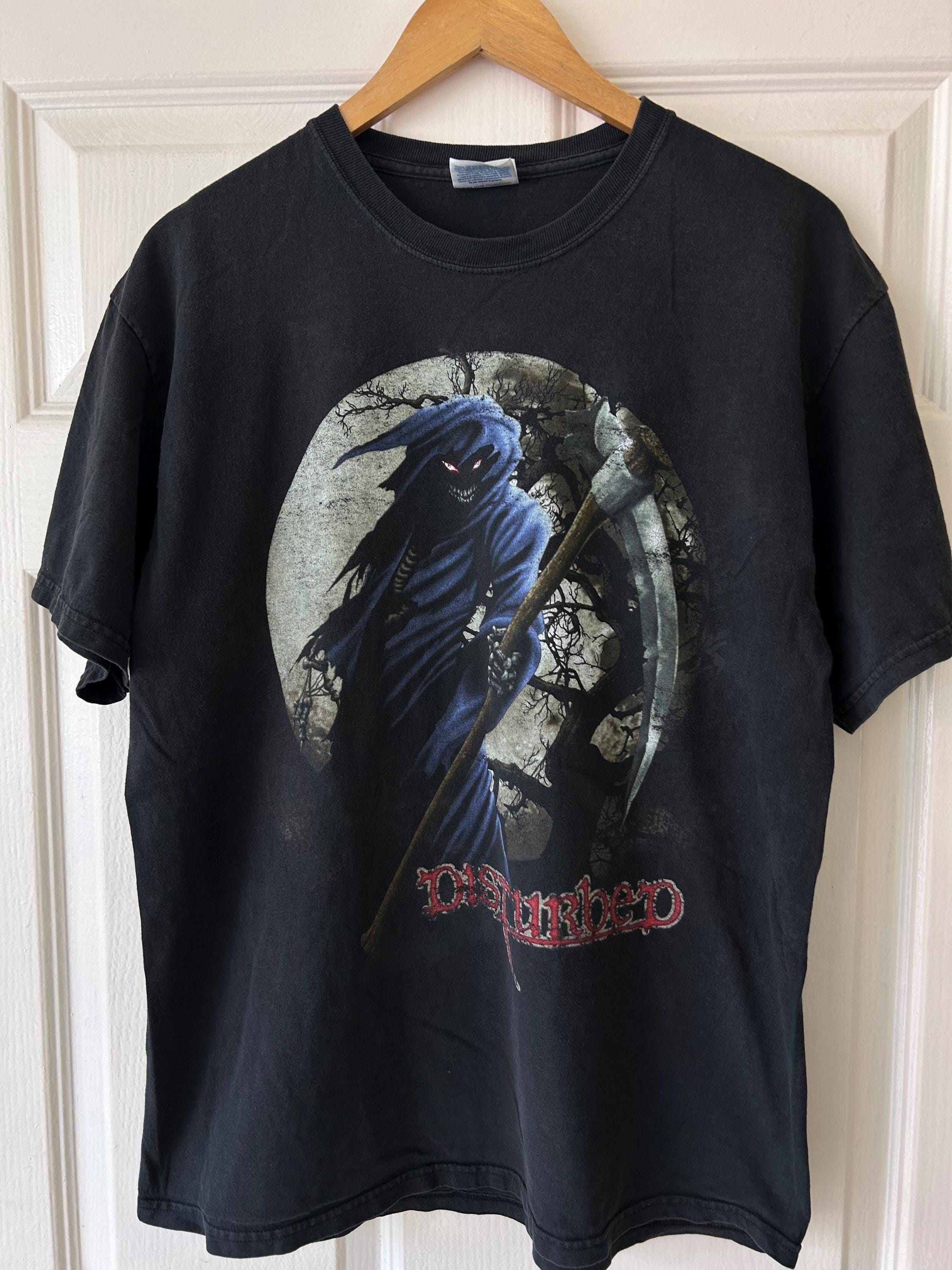 Vintage Disturbed T Shirt Graphic Tee – Easygoing Wear · Perfect For Daily Wear
