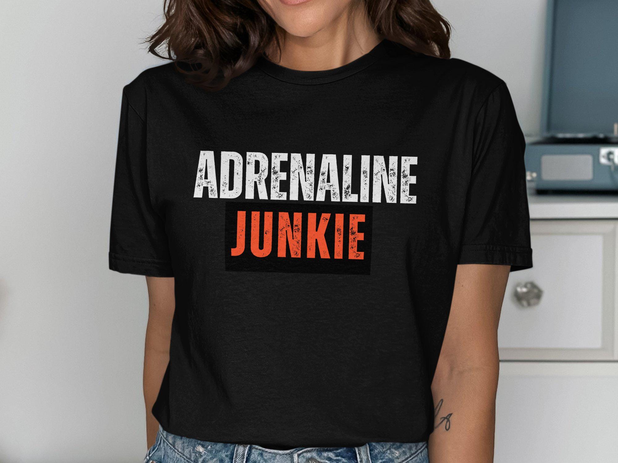 Adrenaline Junkie Graphic Tee – Fan Favorite · Top Pick For Any Outfit