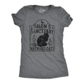 Salem39s Sanctuary For Wayward Cats Halloween Shirts Book Lover Reading Lovers Gifts Funny Reading Tee Black Cat Shirts Salem Shirts Graphic Tee – Fan Favorite · Great Gift For Fans