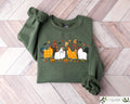 Retro Comfort Cute Halloween Chicken Shirt Chicken Lover Halloween Gift Farmer Halloween Chicken Mom Halloween Sweatshirt Thankful Tee Sweatshirt – Feel-Good Design · Trending Graphic Apparel
