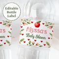 Baby Shower Water Bottle Template Baby Shower Fall Theme Water Bottle Labels Apple Baby Shower Apple of Our Eye Water Bottle Wrapper AP12 Graphic Tee – Fan Favorite · Perfect For Daily Wear