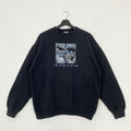 Vintage Timber Wolf Sweatshirt Wolf Crewneck Alaska National Park Sweater Pullover Eagle Deer Bear Wolf Howling Print Logo Black Medium Sweatshirt – Cozy Vibes · Must-Have Style