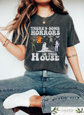 Theres Some Horrors In This House Shirt Retro Halloween Shirt Funny Halloween Sweatshirt Trendy Halloween Gift Halloween Party Shirts Sweatshirt – Bold Style · Top Pick For Any Outfit