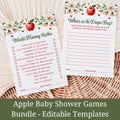 Apple of Our Eye Baby Shower Games Apple Baby Shower Favors Fall Baby Shower Games Autumn Theme Baby Shower Activities Would Mommy AP12 Graphic Tee – Cozy Vibes · Perfect For Daily Wear