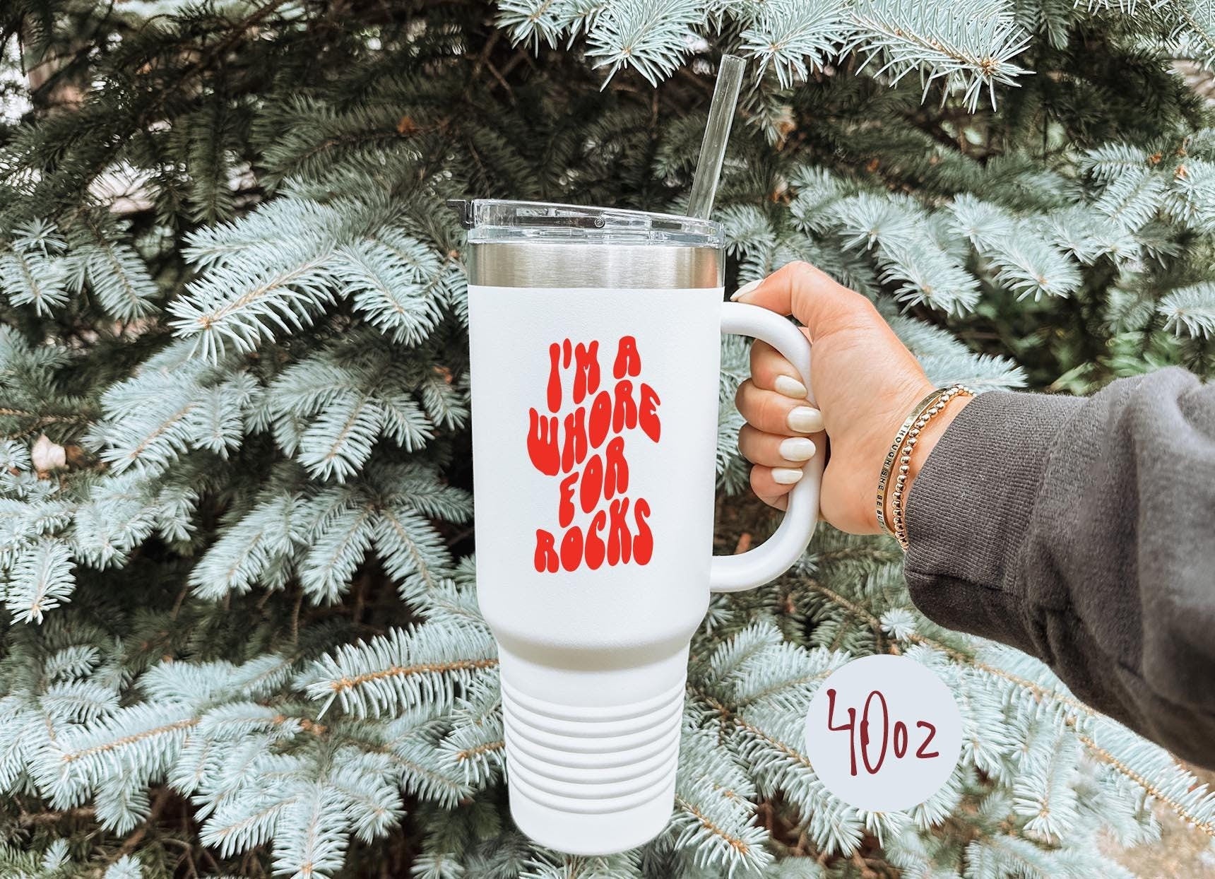 Rock Geology Geologist Tumbler 40oz Cup With Straw Gifts Insulated Cup Travel Mug Graphic Tee – Everyday Comfort · Top Pick For Any Outfit
