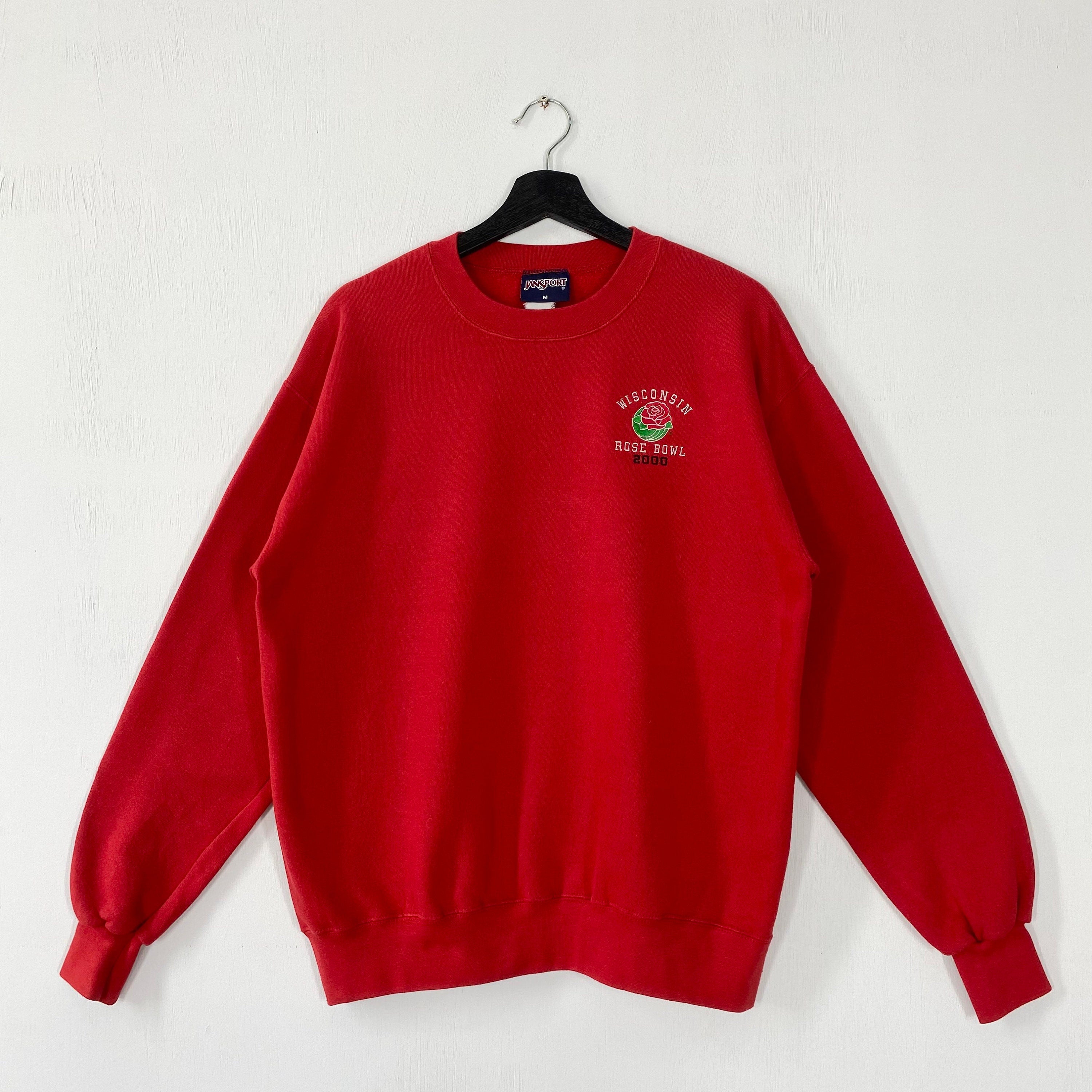 Vintage University Wisconsin Sweatshirt Wisconsin Crewneck University Wisconsin Sweater Pullover Wisconsin Badgers Embroidered Logo Medium Sweatshirt – Premium Graphic · Top Pick For Any Outfit