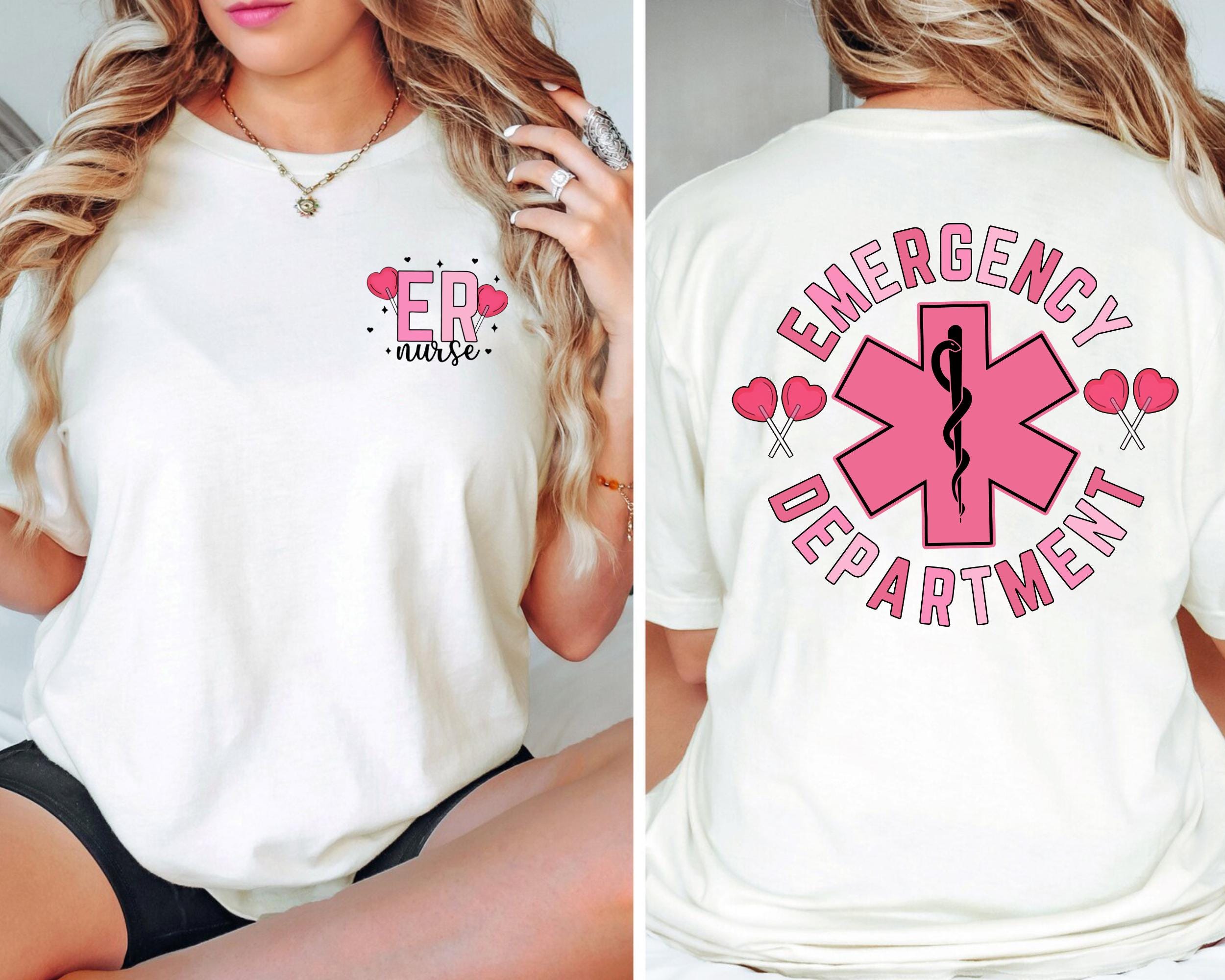 Retro Er Nurse Shirts Er Nurse TShirts Emergency Department Shirt Trendy Er Nurse Shirts Emergency Room Apparel Er Tech T ShirtED Nurse Graphic Tee – Warm & Stylish · Perfect For Daily Wear