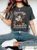 Western Halloween Shirt Spooky Rodeo Shirt Halloween Skeleton Shirt Halloween Gifts Western Rodeo Shirt Spooky Cowgirl Graphic Tee – Soft Feel · High-Quality Print