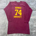 Vintage 1960s Southern Russell Norwich University 74 Jersey Jersey – Warm & Stylish · High-Quality Print