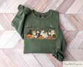 Halloween Cat Sweatshirt Ghost Shirt Halloween Sweater Spooky Season Gift Cool Halloween Cat Shirt Cat Lover Tshirt Black Cat Shirt Sweatshirt – Fan Favorite · Trending Graphic Apparel