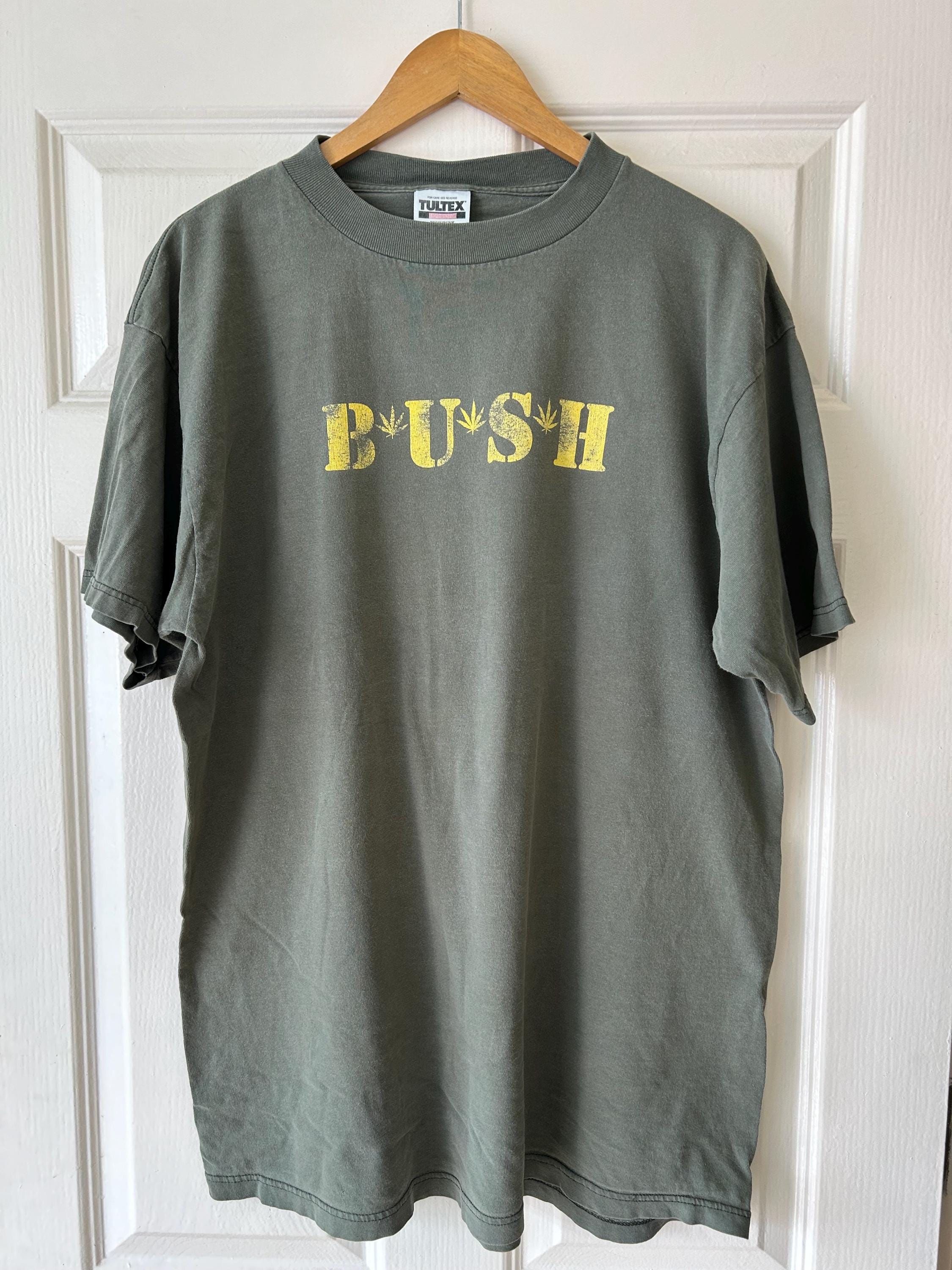 Vintage Bush T shirt Graphic Tee – Warm & Stylish · High-Quality Print