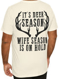 Funny Men39s Hunting Shirt Funny Husband Deer Hunting Tshirt Gift For Deer Hunting Sportsman Front And Back Design Jersey Short Sleeve Tee Jersey – Warm & Stylish · Must-Have Style