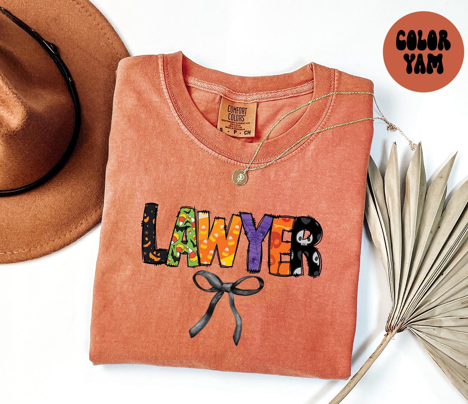 Lawyer Halloween Coquette Bow Witch Shirt Gifts Comfort Colors Tshirt Crewneck Tee Crewneck Men Women Graphic Tee – Feel-Good Design · Must-Have Style