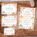 Pumpkin Baby Shower Invitation Bundle Fall Baby Shower Printable Invitation A Little Pumpkin Baby Shower Invite Autumn Baby Shower Decor PN4 Graphic Tee – Bold Style · Great Gift For Fans