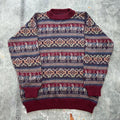 Vintage 1970s Unique Llama Alpaca Aztec Style Sweater Graphic Tee – Easygoing Wear · Great Gift For Fans