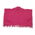 In Linea Womens Pink Cape Vintage High End Poncho Boho Designer VTG Graphic Tee – Easygoing Wear · Must-Have Style