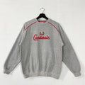 Vintage St Louis Cardinals Sweatshirt Cardinals Crewneck Cardinals Sweater Sportswear MLB St Louis Cardinals Embroidered Logo Grey Small Sweatshirt – Premium Graphic · High-Quality Print