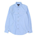 Massimo Dutti Mens Blue Button Up Shirt Vintage High End Designer VTG Graphic Tee – Soft Feel · High-Quality Print