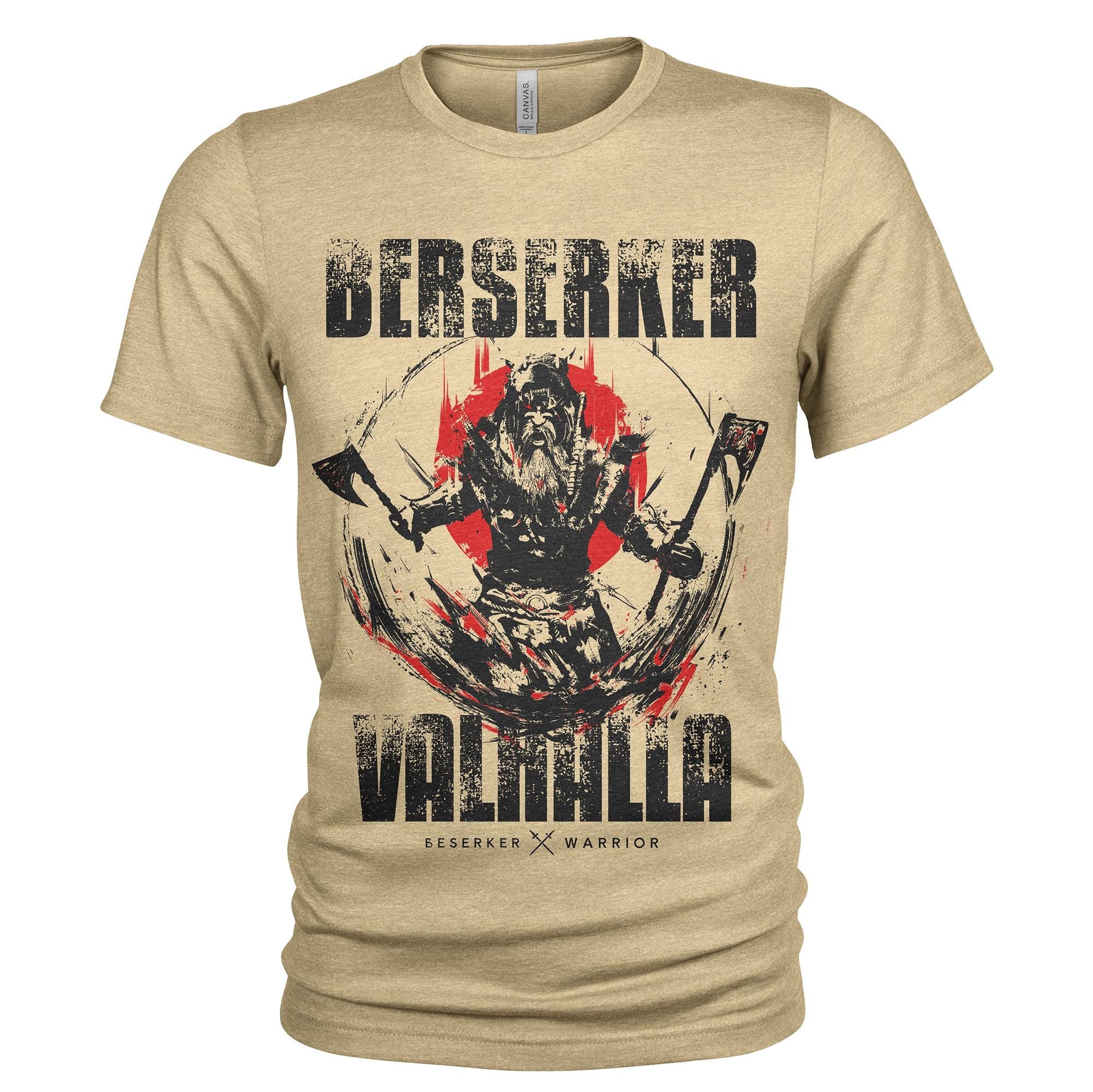 Viking Berserker of Valhalla Norse Gods T Shirt Graphic Tee – Aesthetic Look · Top Pick For Any Outfit