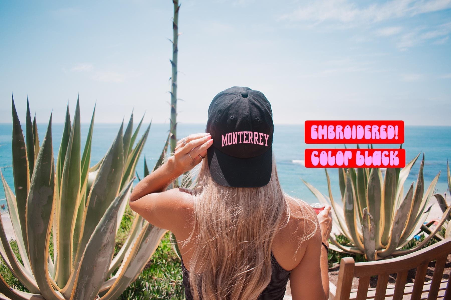 Monterrey Mexico Moving Away Hat Pink Gifts Baseball Cap Embroidered White Black Stone Beige Graphic Tee – Bold Style · Must-Have Style