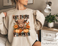 Fall Pumpkin Highland Cow Sweatshirt Fall Cow Tshirt Fall Sweatshirt Fall Season Gift Shirts For Fall Shirts for Fall Cow Fall Sweater Sweatshirt – Bold Style · High-Quality Print