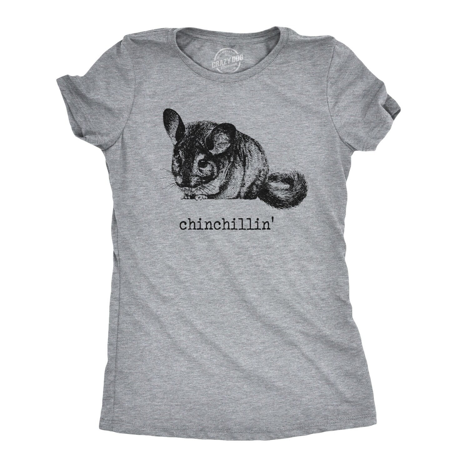 Chinchillin Chinchilla Shirts Cute Small Animals Womens Cool Shirt Womens Cute Shirt Funny Shirts Animal Shirts Possum Shirts Graphic Tee – Easygoing Wear · Must-Have Style