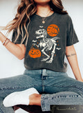 Dinosaur Halloween Sshirt Spooky Trex Shirt Dinosaur Skeleton Sweatshirt Halloween Party Shirt Spooky Halloween Gift Kids Halloween Tee Sweatshirt – Aesthetic Look · High-Quality Print
