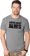 Shark Shirt Jaws Flip Shirt Ask me about Jaws Funny Flip T Shirt Mens Shark Tee Shark Gifts Sea Fish Clothes Funny Shirts Men Graphic Tee – Feel-Good Design · Top Pick For Any Outfit