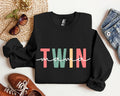 Twin Mom Sweatshirt Mothers Day Gift Pregnancy Announcement Cute Twin Mama TShirt Mom of Two Tee New Mom Tee Mom Appreciation Gift Sweatshirt – Fan Favorite · Great Gift For Fans