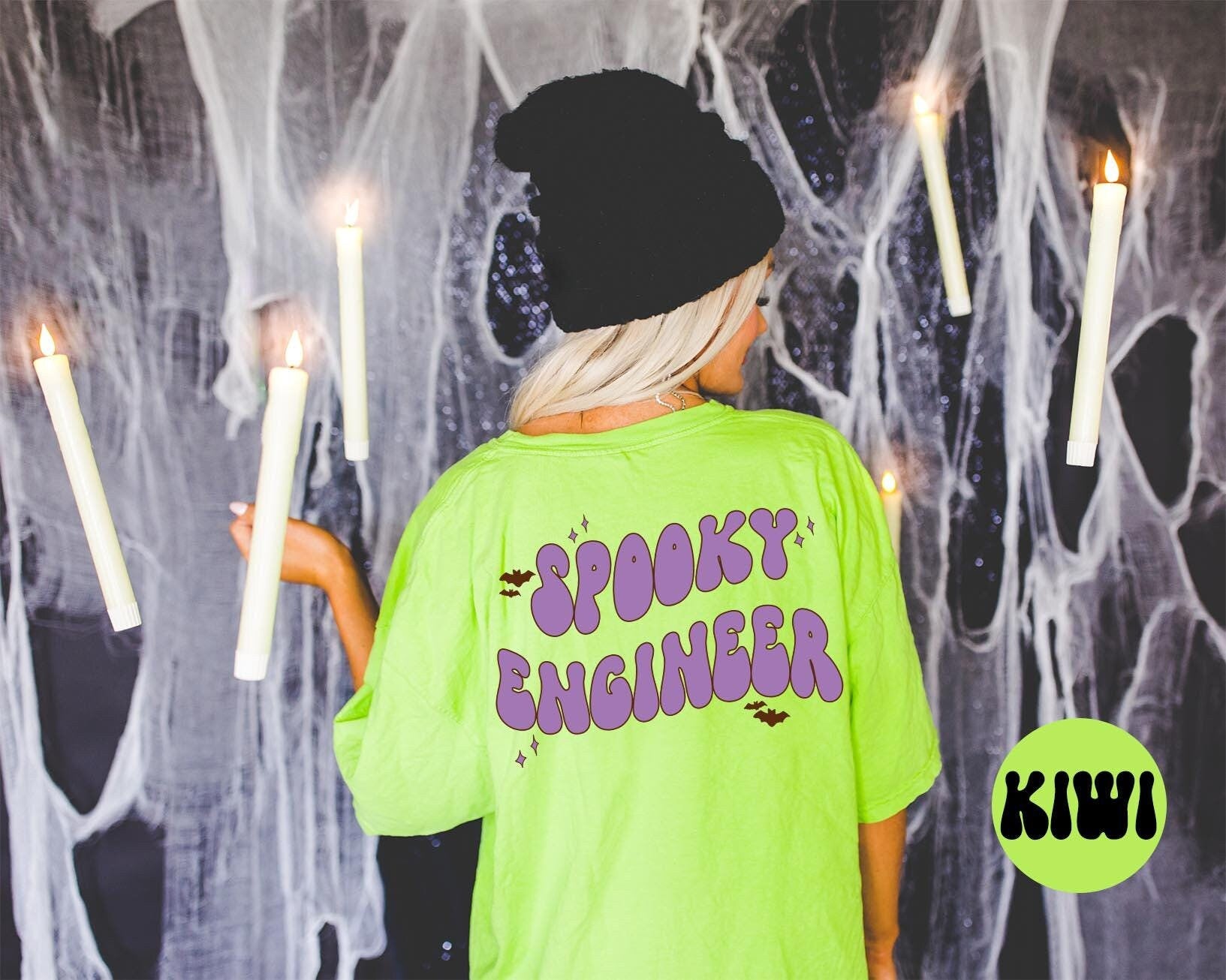 Engineer Spooky Halloween Bats Shirt Gifts Back of Tshirt Tees TShirt Unisex Funny Birthday Gift Women Men Graphic Tee – Easygoing Wear · Top Pick For Any Outfit