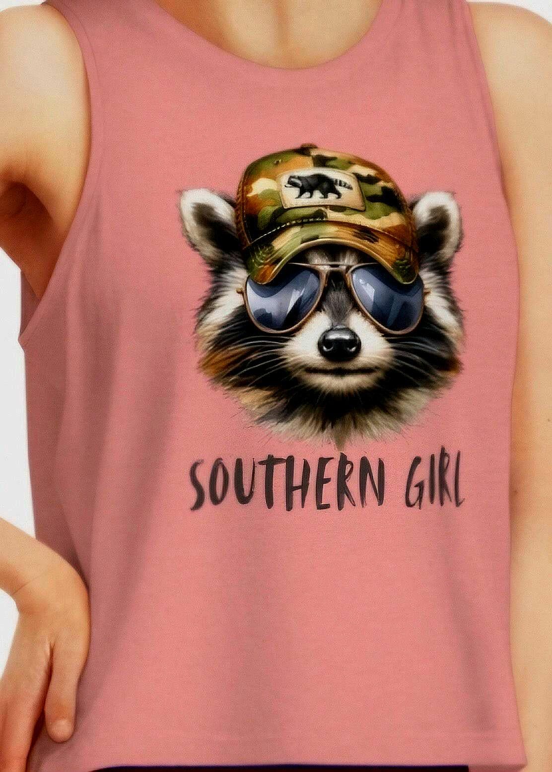 Racoon Tank Top Wildlife Tank Country Tank Dancer Tank Women39s Tank Cropped Tank Rural Tank Top Animal Lover Tank Summer Tank Tank Top – Feel-Good Design · Must-Have Style
