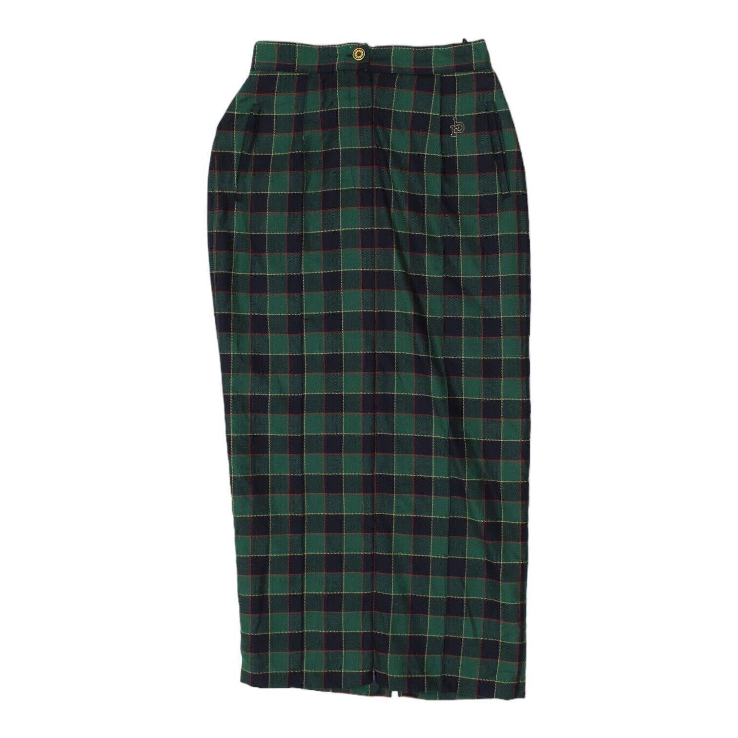 Roccobarocco Womens Long Blue Green Straight Pencil Skirt Vintage Designer VTG Graphic Tee – Premium Graphic · High-Quality Print