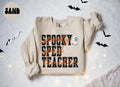 SPED Teacher Spooky Halloween Sweatshirt Gifts for Her Funny Sweater Shirt Cozy Comfy Unique Sweatshirt – Premium Graphic · High-Quality Print