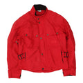 Nolan Mens Red Quilt Lined Motorcycle Jacket Vintage Polyester Biker Gear VTG Graphic Tee – Soft Feel · Must-Have Style