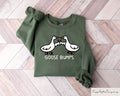 Goose Bumps Sweatshirt Funny Goose Bumps Crewneck Sarcastic Animal Crewneck Aesthetic Women Clothing Sweatshirt – Easygoing Wear · Perfect For Daily Wear