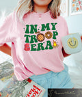 In My Troop Era Shirt Camping Tshirt Cookie Dealer Shirts Scout Leader Gifts Scout Team Sweatshirt Sweatshirt – Soft Feel · Great Gift For Fans