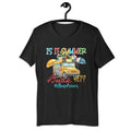 Is It Summer Break Yet SchoolBusDriver Back to School Unisex t shirt Graphic Tee – Feel-Good Design · Perfect For Daily Wear