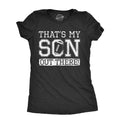 That39s My Son Out There Football Mama Shirts Womens Gameday Shirt American Football Graphic Tee Gift For Football Mum Football Mom Graphic Tee – Feel-Good Design · Great Gift For Fans