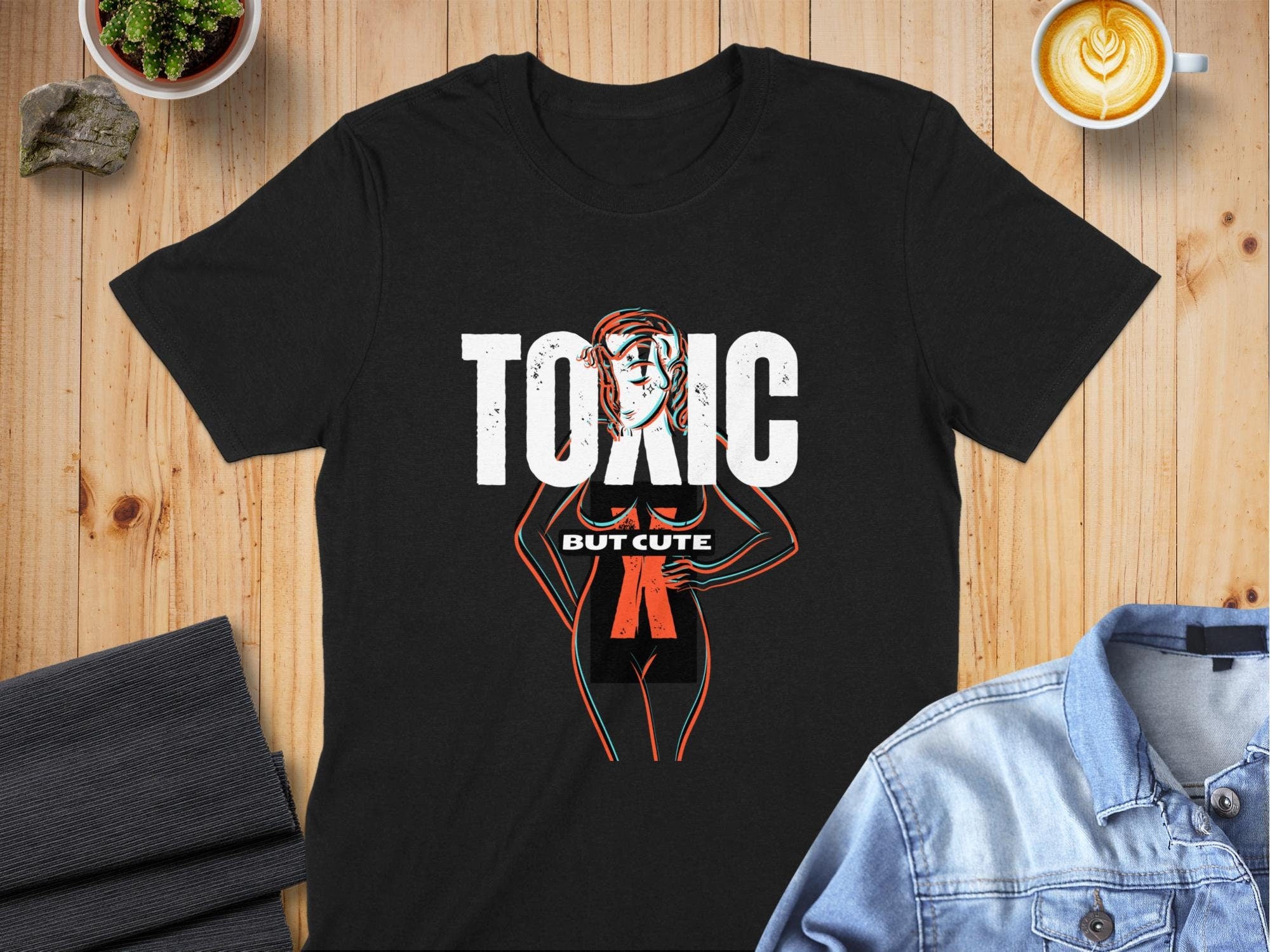 Toxic But Cute Shirt Graphic Tee – Everyday Comfort · High-Quality Print